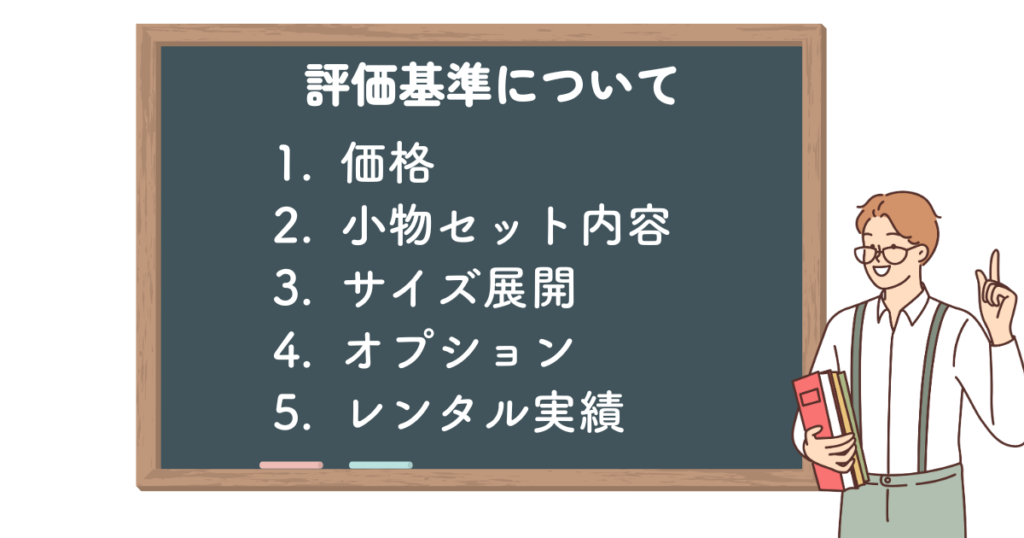 評価基準の説明